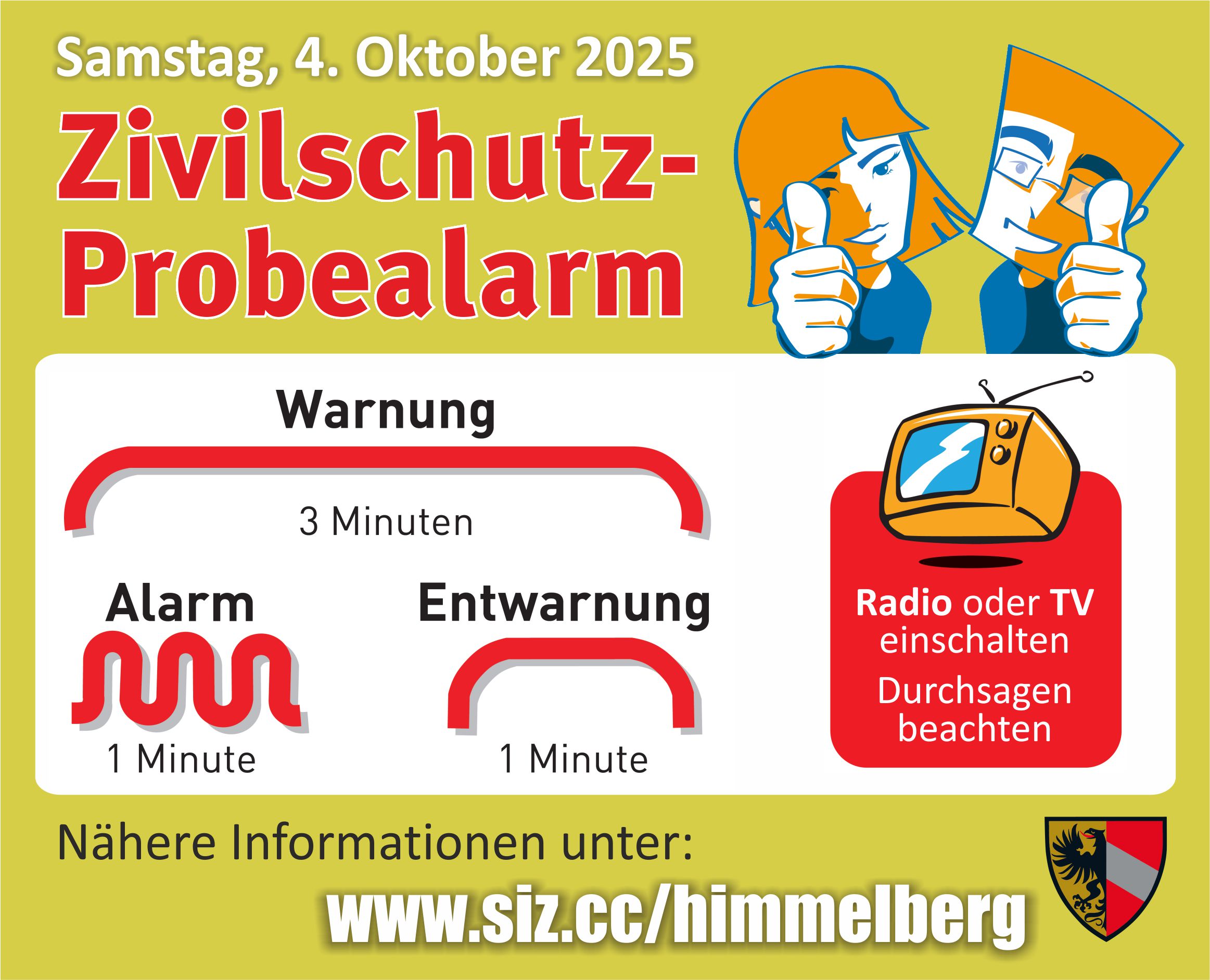 Probealarm 2025 Himmelberg (info, Grafik)