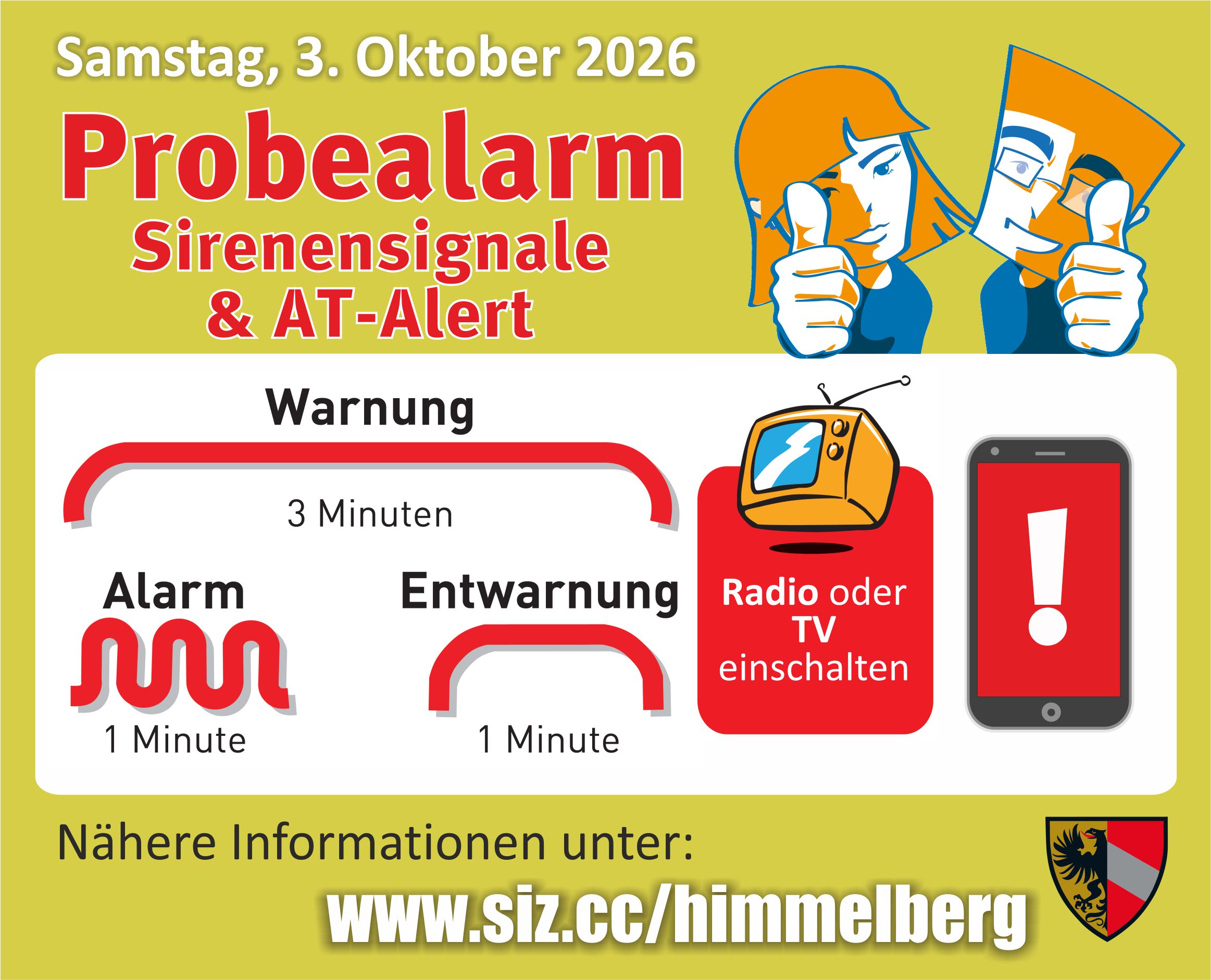 Probealarm 2026 Himmelberg (info, Grafik)