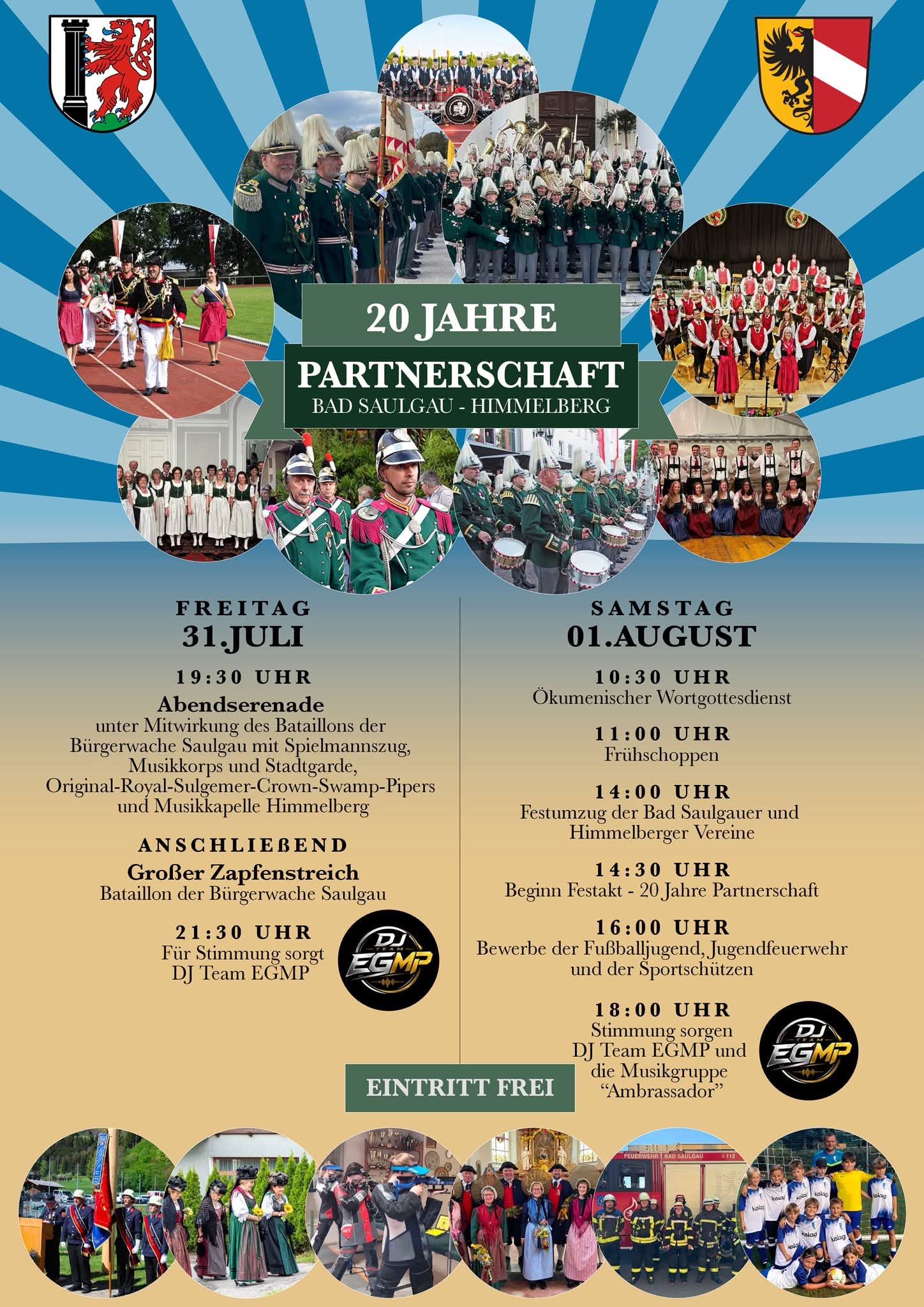 20 Jahre Partnerschaft Bad Saulgau - Himmelberg